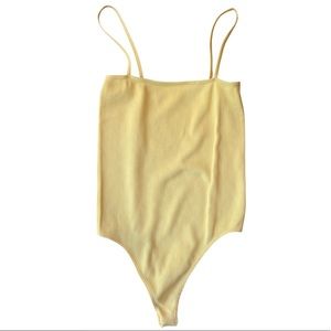 Pacsun Yellow Bodysuit